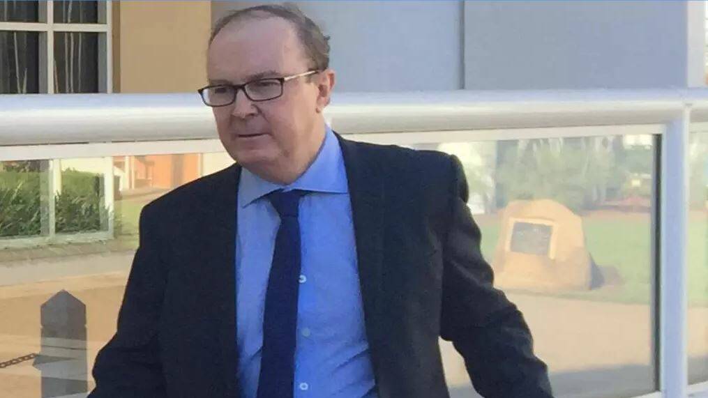 Let's Insure chief executive Russell Howden arriving for the hearing. Photo: SUPPLIED.