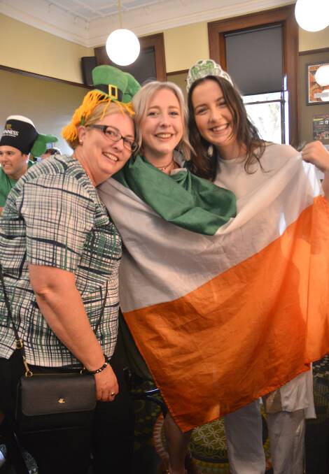 Representing Ireland were Rebecca O'Malley, Sarah Madden and Olivia O'Flaherty.