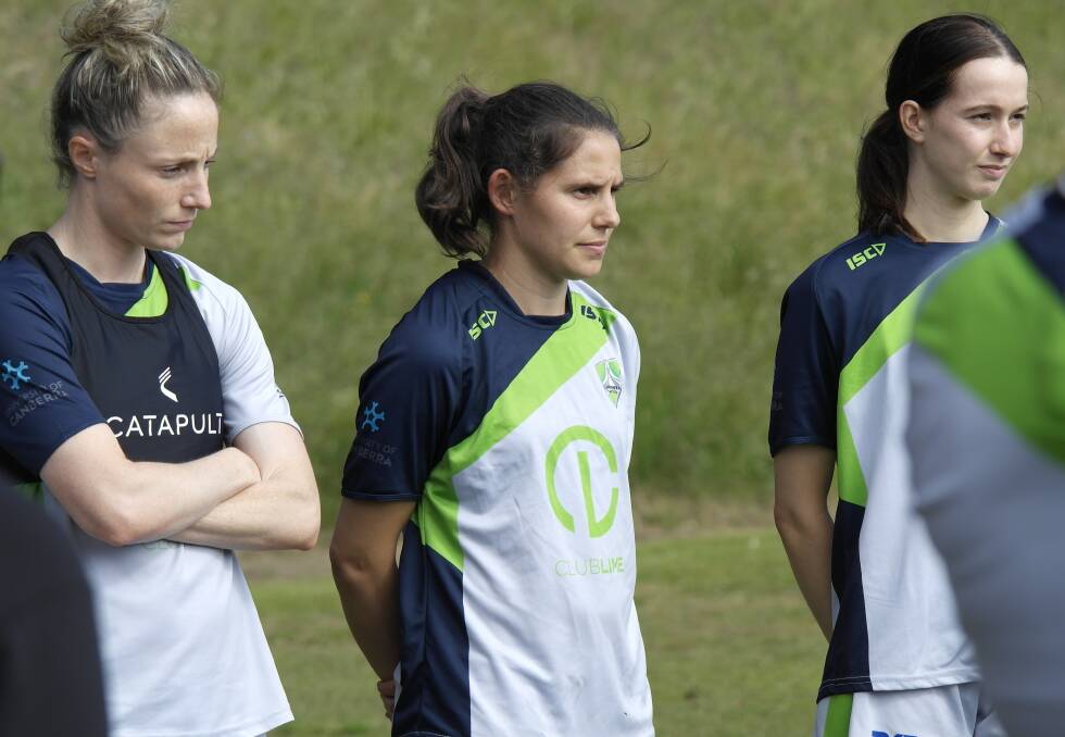 COMEBACK QUEEN: Canberra's Ashleigh Sykes will come out of retirement and don a Canberra United jersey this season. Picture: Supplied