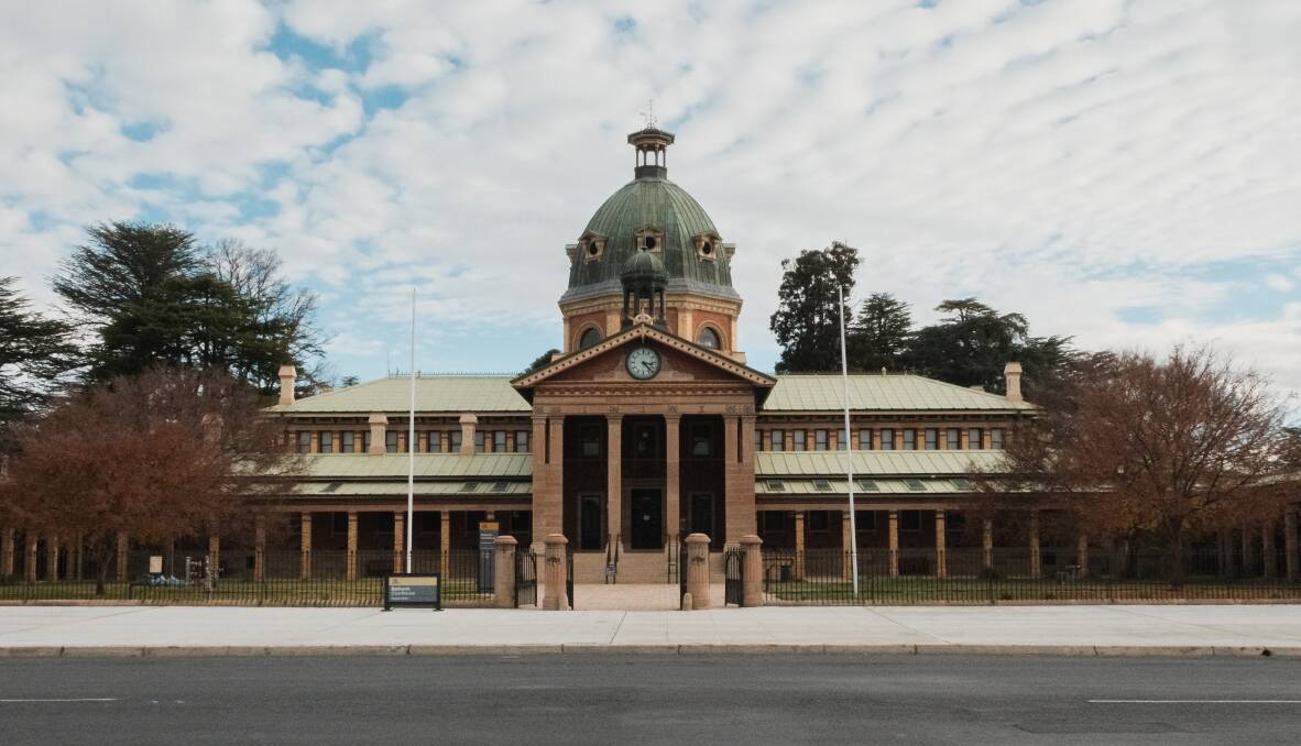 Bathurst Courthouse, where Brent Ryan was sentenced to prison on September 21, 2023. Picture by James Arrow