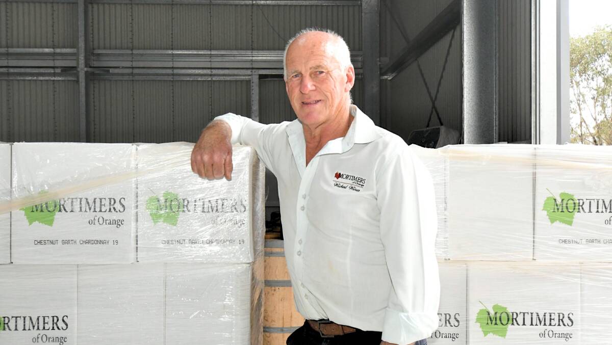 BUSINESS AS USUAL: Peter Mortimer of Mortimers Wines says coronavirus has not affected his exports to China. Photo: CARLA FREEDMAN