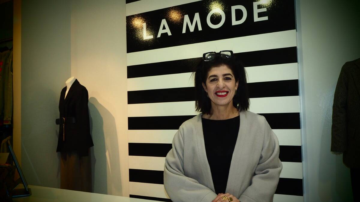 ONLINE PRESCENCE: La Mode's Dianne Sharah has a website for the first time in 30 years. Photo: SAM BOLT