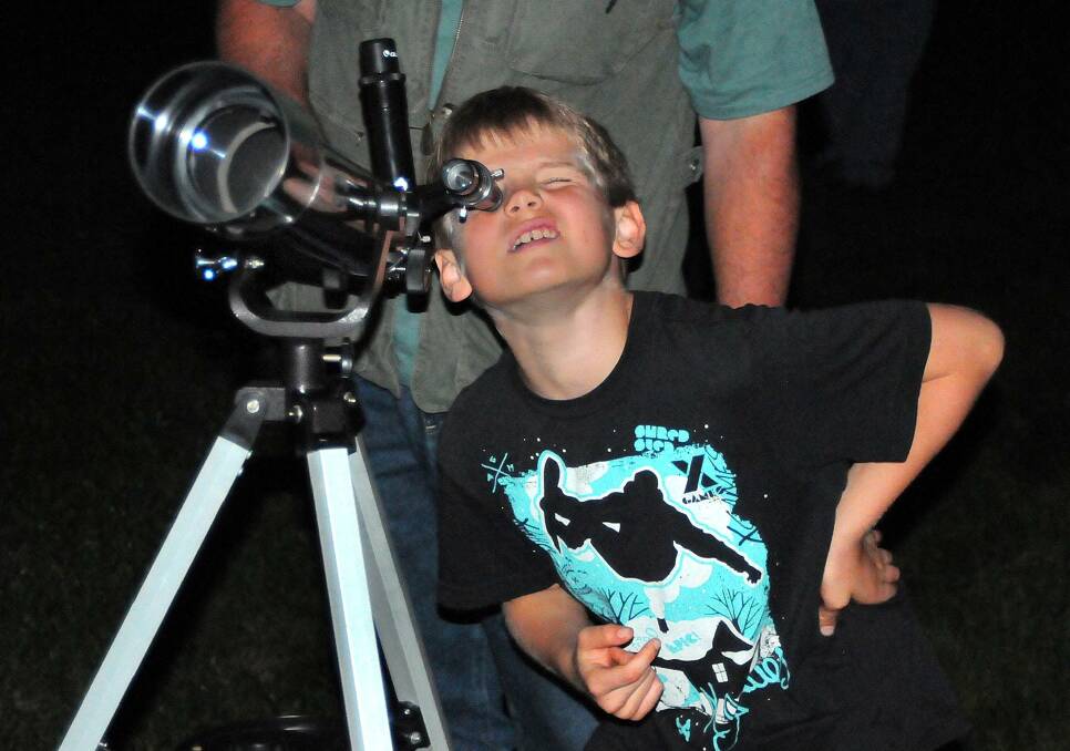 STAR PARTY. With clear skies it is time to teach children about the Universe.