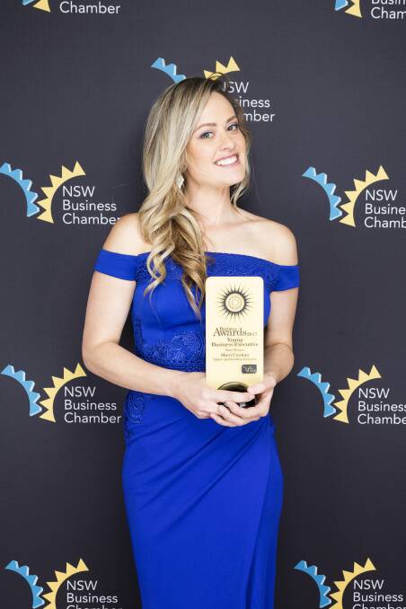 PHENOMENAL ACHIEVEMENT: Sheri Carolan from Slater and Gordon who was  the 2017 NSW Young Business Executive. Photo: CONTRIBUTED 