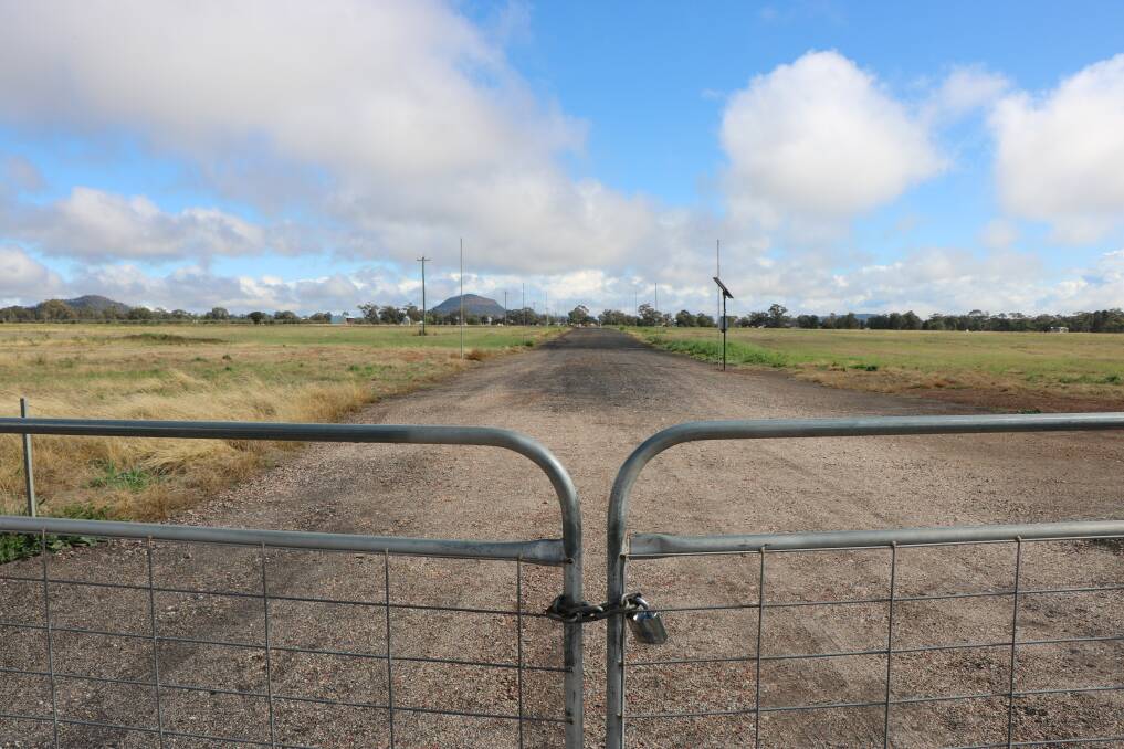 CALLED OFF: The gates to the AgQuip site near Gunnedah will remain closed this year. Photo: Vanessa Hohnke