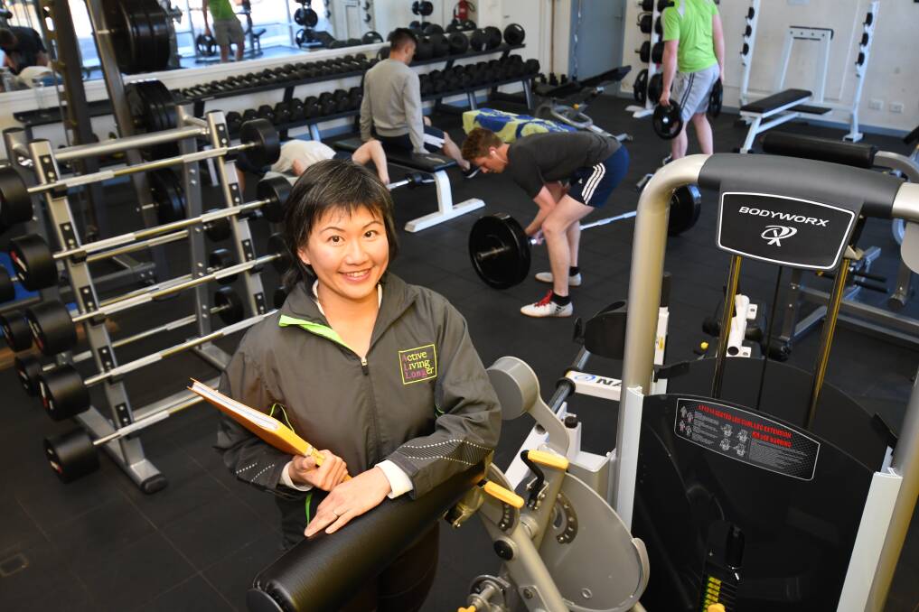 WORK IT OUT: Dr Eevon Stott says the Active Living Longer program aims to encourage a long-term healthy lifestyle. Photo: CHRIS SEABROOK
