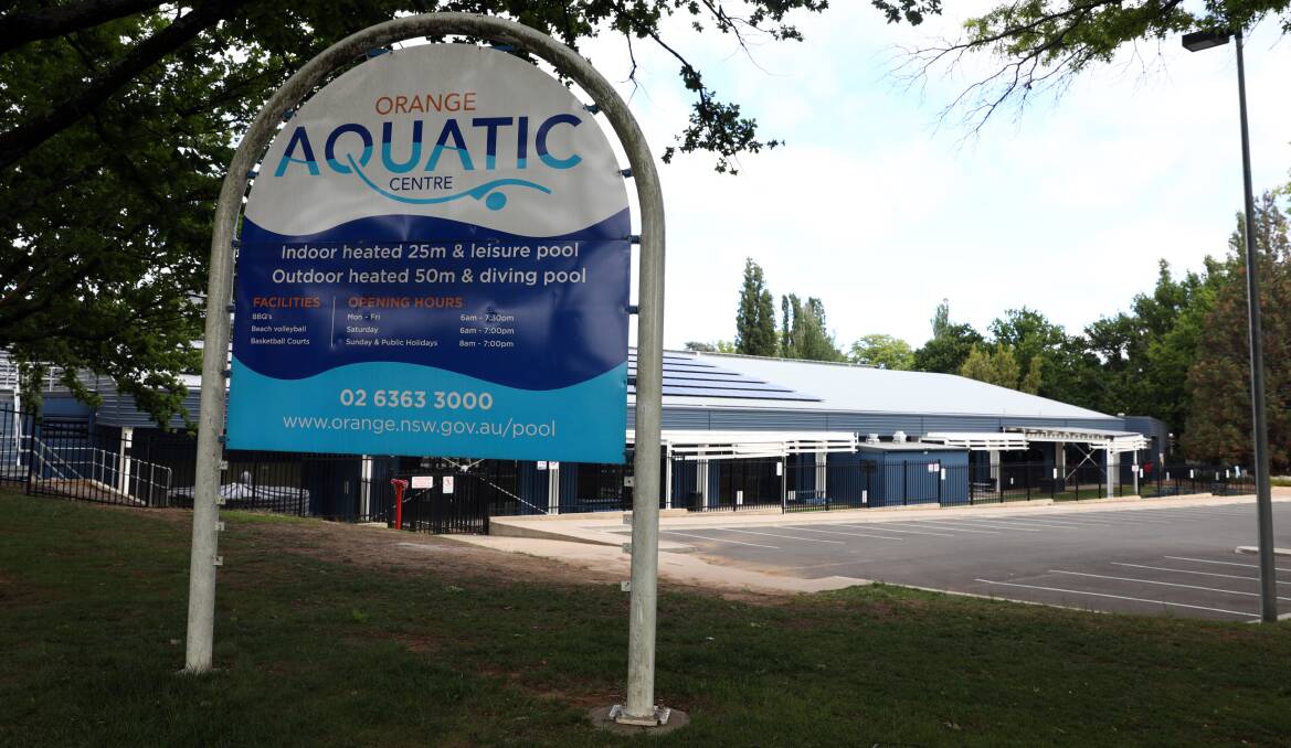 NORMAL HOURS: Orange Aquatic Centre has returned to its normal opening hours this week. Photo: ANDREW MURRAY