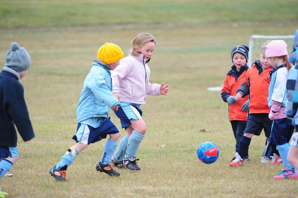 IT'S BACK: Junior football returns to Orange on Saturday with gala day play with rules including encouraging only one parent/carer per player to attend the games. Photo: JUDE KEOGH
