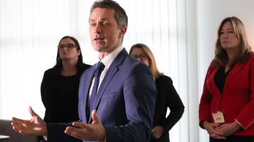 Federal Education Minister Jason Clare described teacher education as "screaming out for reform" on Friday. Picture: James Croucher