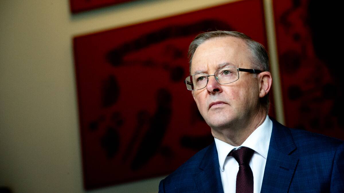 Labor Leader Anthony Albanese wants to pay people to get the jab. Picture: Elesa Kurtz