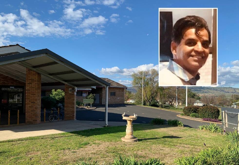 FORCED CLOSURE: The Coolah Hospital will remain open and the Medical Centre will close after its GP Dr Abbas Haghshenas Adermanabadi (inset) departed.