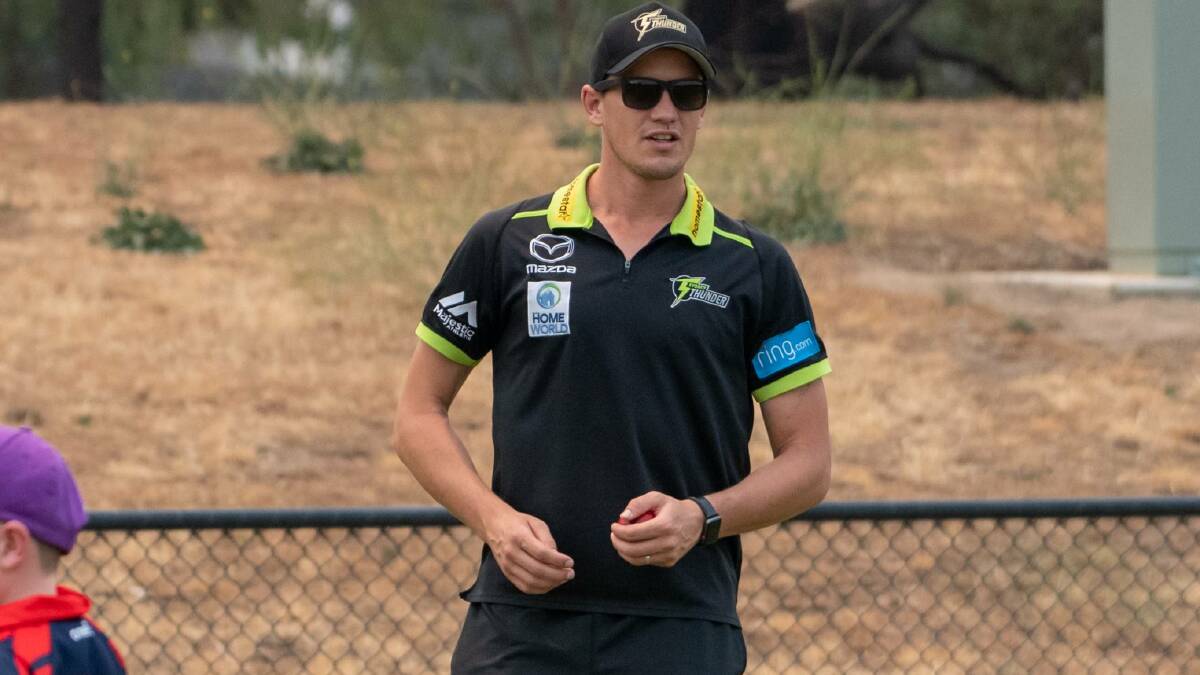 BACK HOME: Yeoval product and former Western Zone spearhead Chris Tremain is is part of the Sydney Thunder squad. Photo: KATHLEEN MINNEY