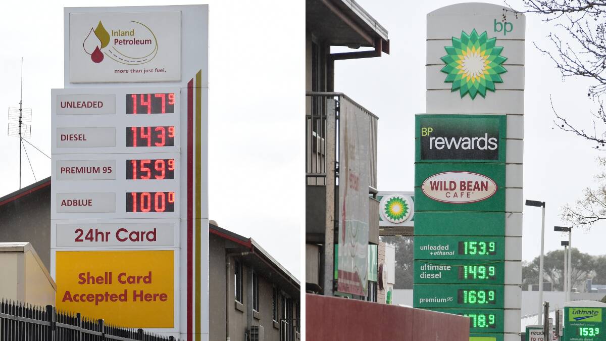 UPWARD: The average price of fuel is climbing higher, creeping towards a five year high in the region. Photos: BELINDA SOOLE