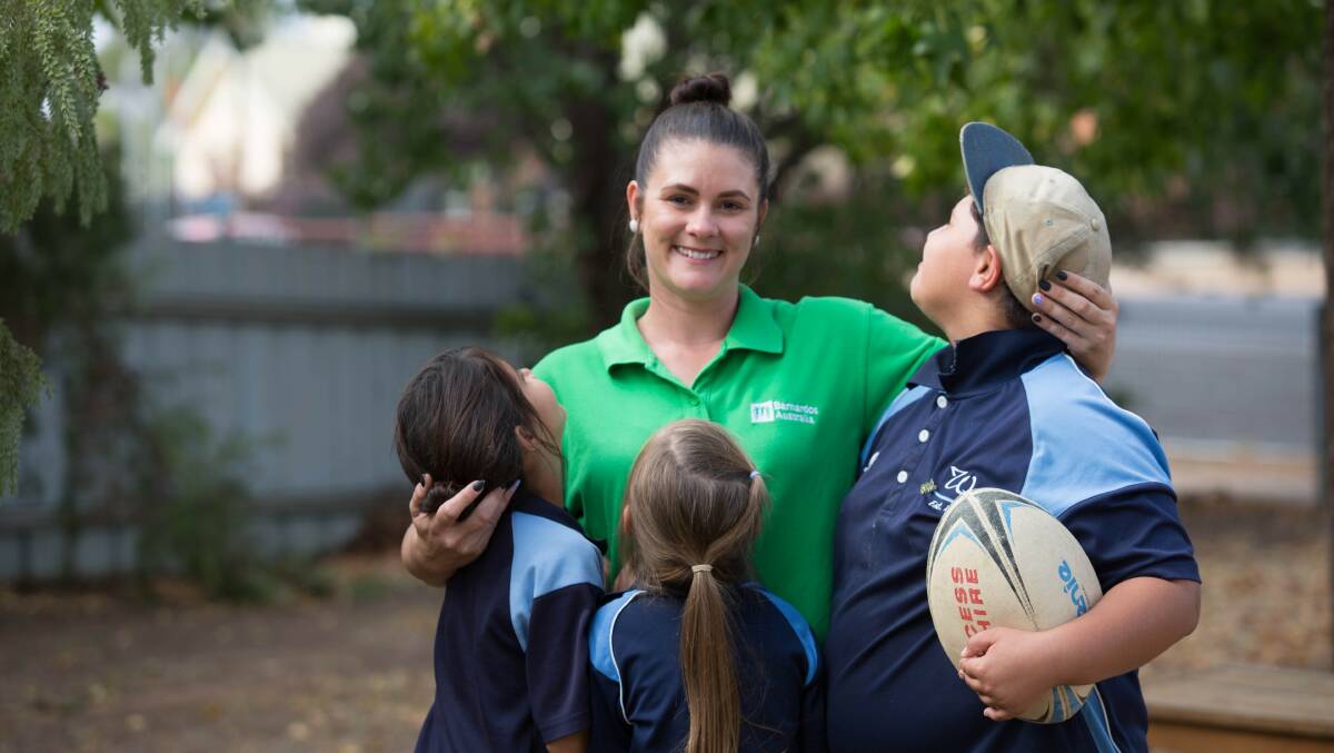 POSITIVE EXPERIENCE: Early childhood education student Rebekah Mealey. Photo: SUPPLIED