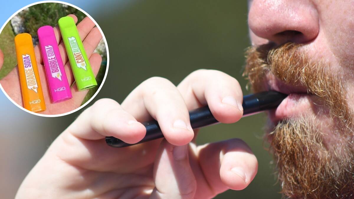 POPULAR: E-cigarettes, most commonly referred to as 'vapes' are becoming increasingly attractive to a growing number of primary school-aged children across western NSW. Photo: JUDE KEOGH