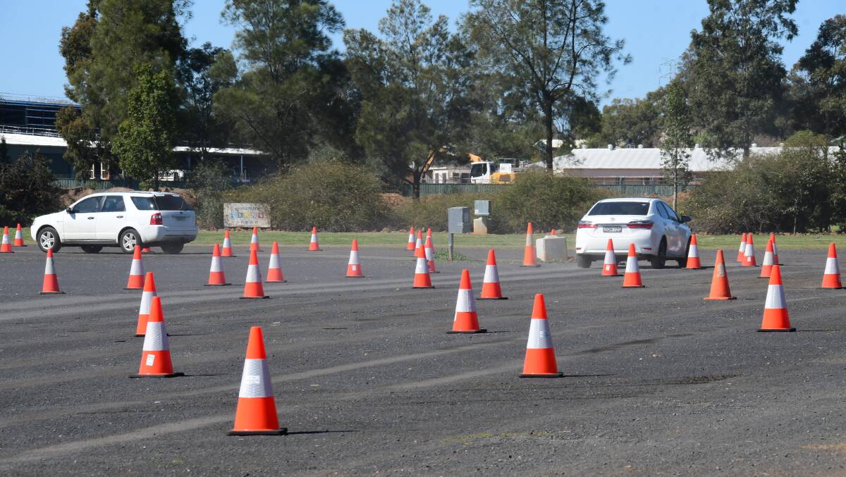 QUIET: There were no lines for COVID-19 testing at Dubbo Showground on Saturday morning. Photo: AMY MCINTYRE