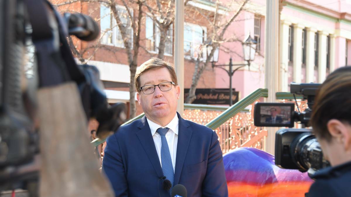 RETIREING: Dubbo MP Troy Grant will retire from politics at the election. 