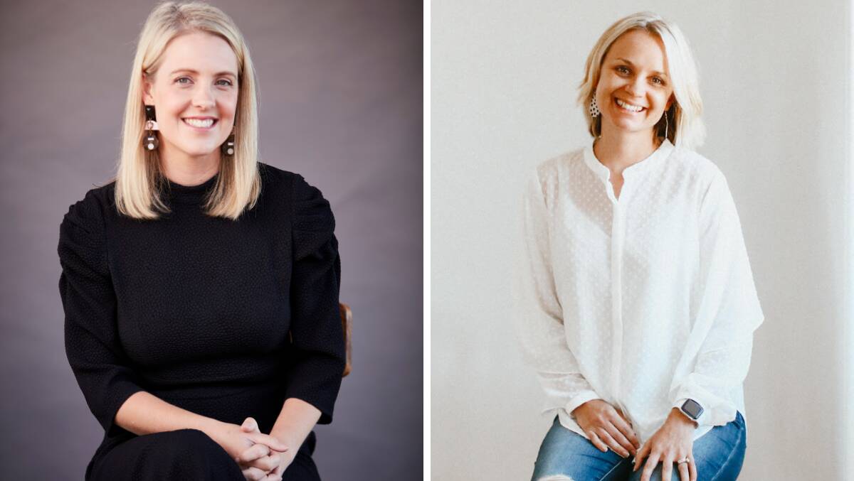 CELEBRATE WOMEN: Journalist and author Georgie Dent and Macquarie Health Collective founder Tanya Forster ahead of the event on Friday. Photo: CONTRIBUTED