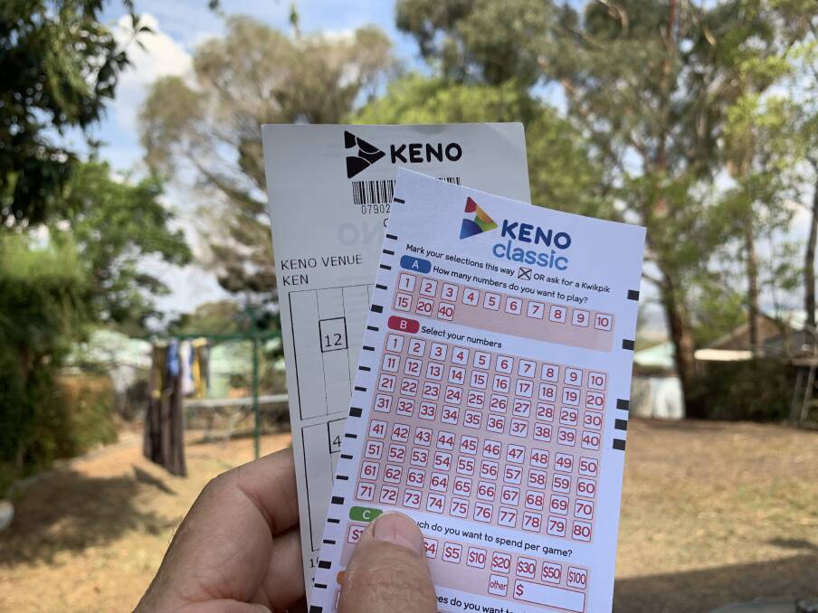 WINDFALL: A Dubbo person has claimed their $57,000 Keno prize. photo: CONTRIBUTED