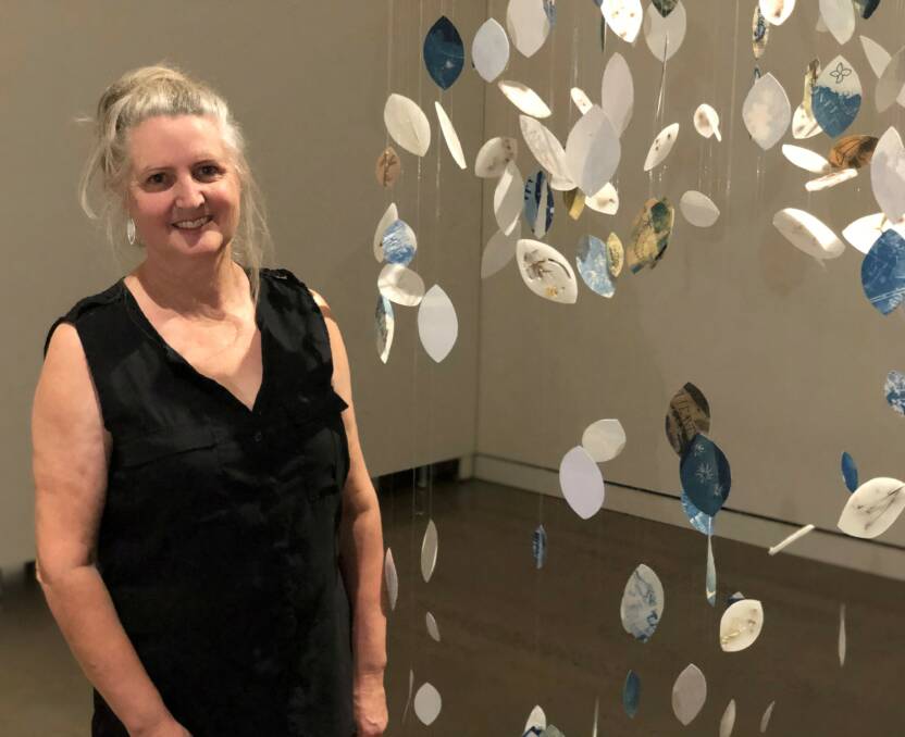 WORK ON SHOW: Coral Dolan's new exhibition is on display at the Western Plains Cultural Centre. Photo: CONTRIBUTED