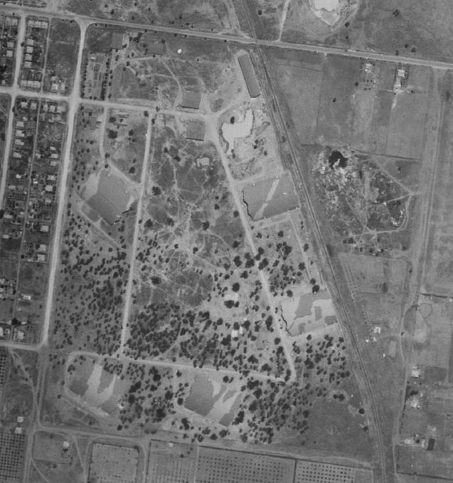 A view of the RAAF Base in 1940. Photo: CONTRIBUTED