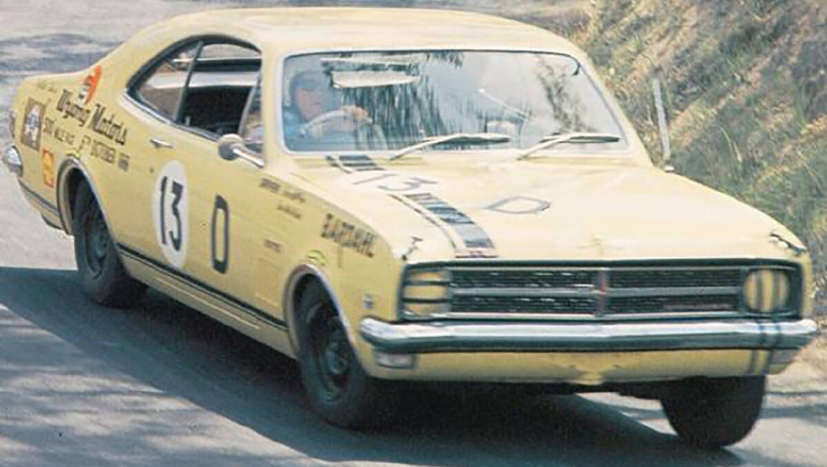 BLAST FROM THE PAST: Bruce McPhee and the #13 Monaro were the first Holden Winners of the Bathurst event 50 years ago.