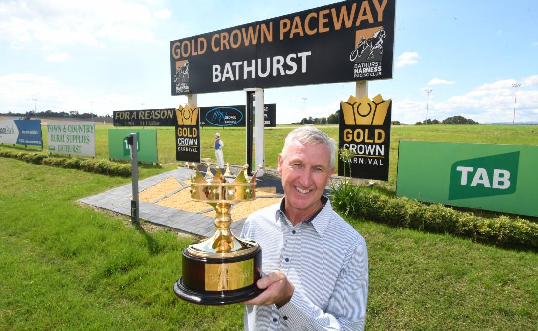 Bathurst Harness Racing Club CEO Danny Dwyer and his team have worked hard to grow the Gold Crown Carnival. Picture by Chris Seabrook