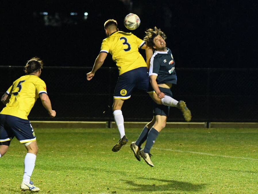 RISE UP: Josh Ward and his Western team-mates are determined to bounce back from last Saturday's National Premier Leagues 4 loss to South Coast Flame. Photo: CHRIS SEABROOK