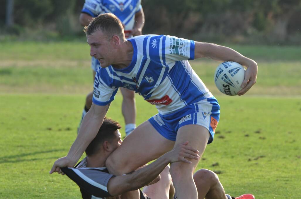 Jackson Brien scored three tries against Forbes in last year's annual Brendon 'Stubby' Collits Memorial. That game will again be part of the Saints' pre-season. Picture by Anya Whitelaw
