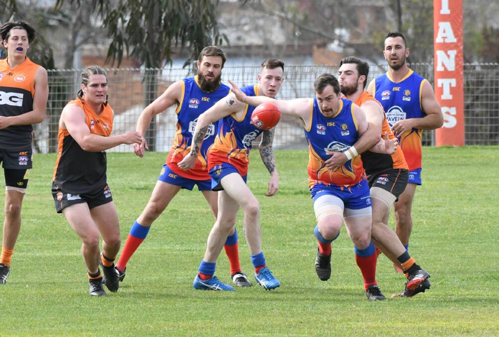 Gallery: The Giants stunned the Demons late on in Saturday's semi-final. Photos: PHIL BLATCH
