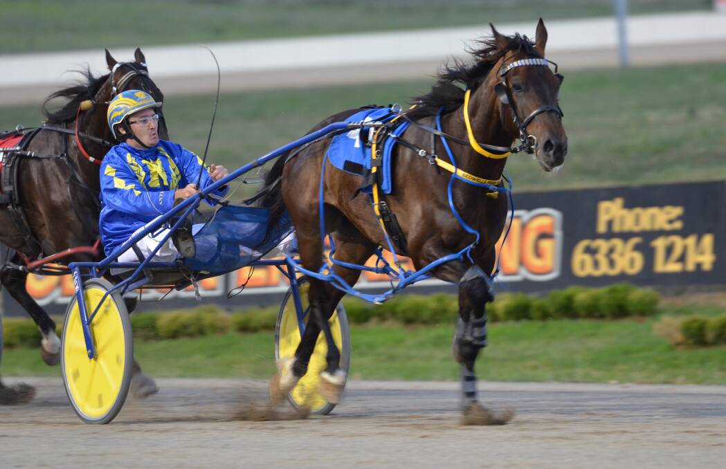 NICE START: Anthony Frisby steered Our Uncle Sam to fourth place in the opening round of Inter Dominion heats.