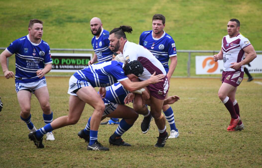 Wellington captain-coach Justin Toomey-White has put plenty of heart into his performances this season, but his Cowboys are the only side without a win after 12 rounds. Picture: Amy McIntyre