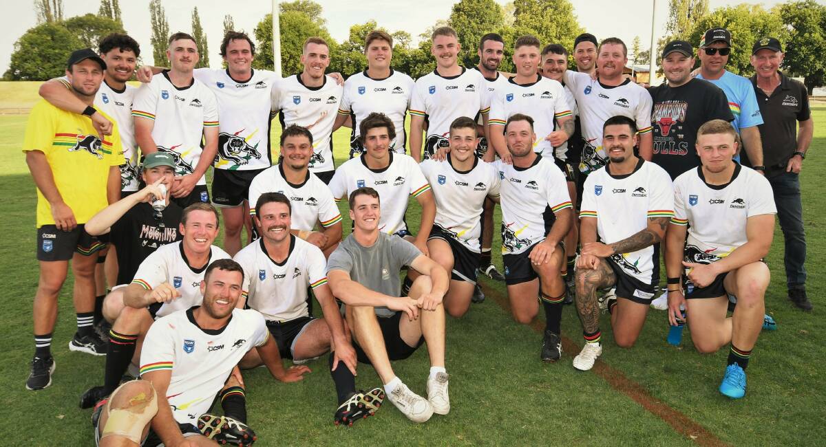 Bathurst Panthers made it three consecutive knockout crowns - and 10 overall - when beating St Pat's 20-6 in Saturday's final. Picture by Chris Seabrook