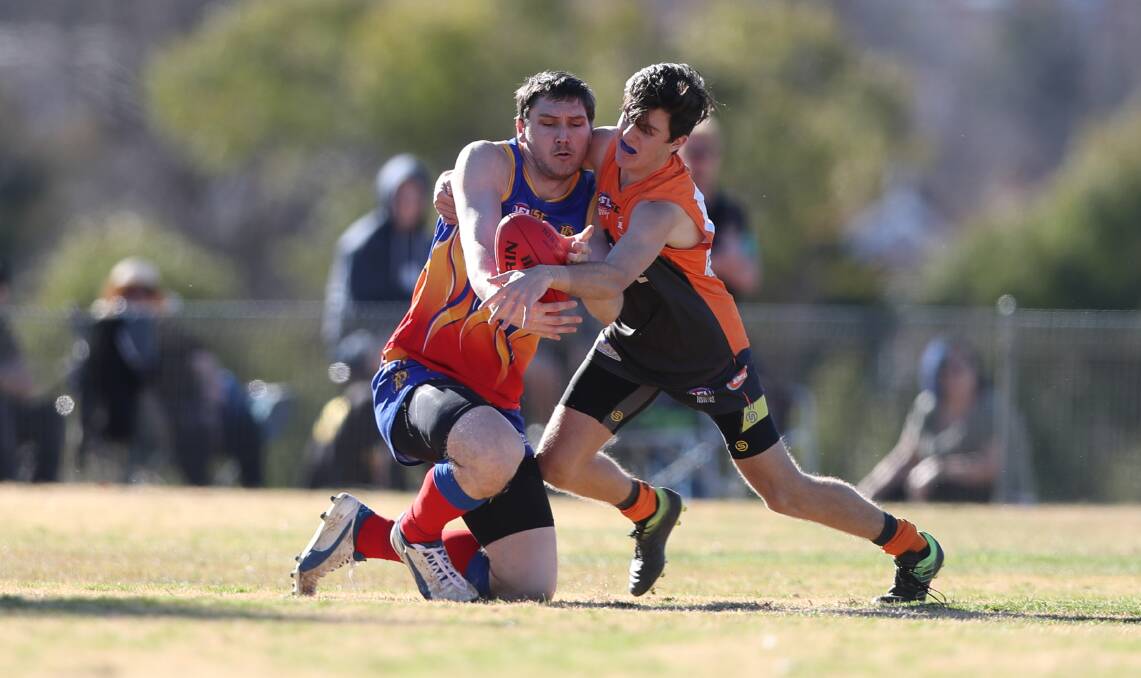 The Demons' season ended in convincing fashion on Saturday. Photos: PHIL BLATCH