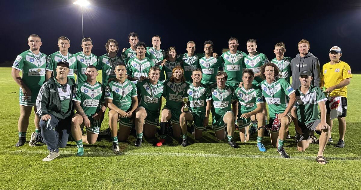 EPIC BATTLE: Dubbo CYMS held off St Pat's to win Friday night's Western Under 21s final 22-10. Photos: ANYA WHITELAW
