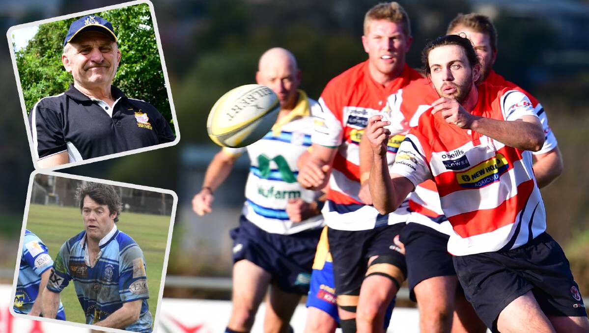 THE GREAT RACE: Cowra's aiming to lock in a Blowes Cup minor premiership, while (insets) Blayney's already got an Oilsplus major semi-final and Dave Conyers' CSU are into the New Holland semis.