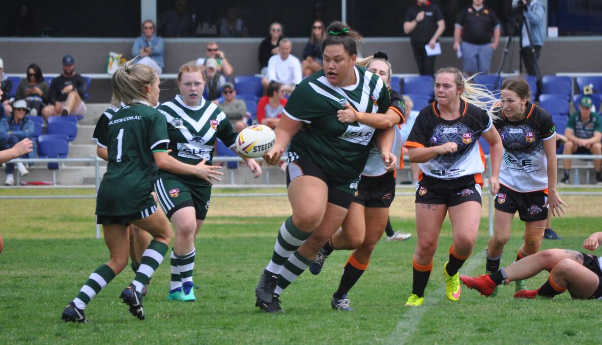 LEADER: Star Bathurst prop Haylee Lepaio will captain the Western Rams women's side in this year's Country Championships.