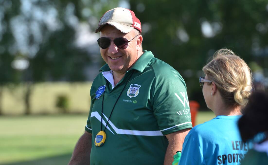 Western coach Andrew Pull was proud of the way his side performed against the Bulldogs in Satutrday's trial at Pride Park. Picture by Anya Whitelaw