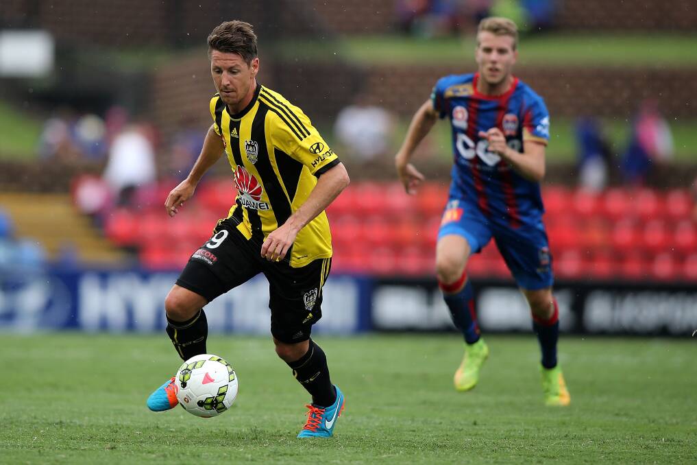 STAR RECRUIT: Nathan Burns, a man with Socceroos caps and A-League experience, will play for Bathurst '75 this season. Picture: Newcastle Herald