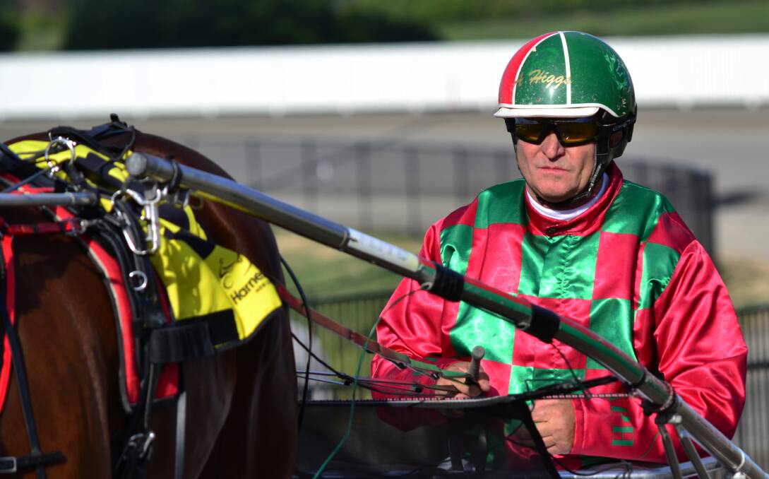 ON THE HUNT: Tony Higgs has driven Josephine Brook to 11 placings from 13 starts so far this season for trainer Robbie Clifford. On Wednesday night he will be chasing a win at the Bathurst Paceway. Photo: ALEXANDER GRANT