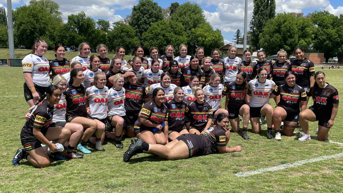 There was plenty of talent on show in the Western Cubs vs Penrith Panthers under 18s match at Carrington Park. Picture by Anya Whitelaw