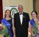 Sydney Royal AgShows NSW Young Women Zone 5 winners Samantha Cormie, Coonabarabran and Hayley Johns, Maitland, with ASC of NSW president Tim Capp (middle).