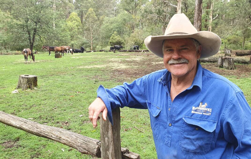Mountain Cattlemen's Association of Victoria president Bruce McCormack.