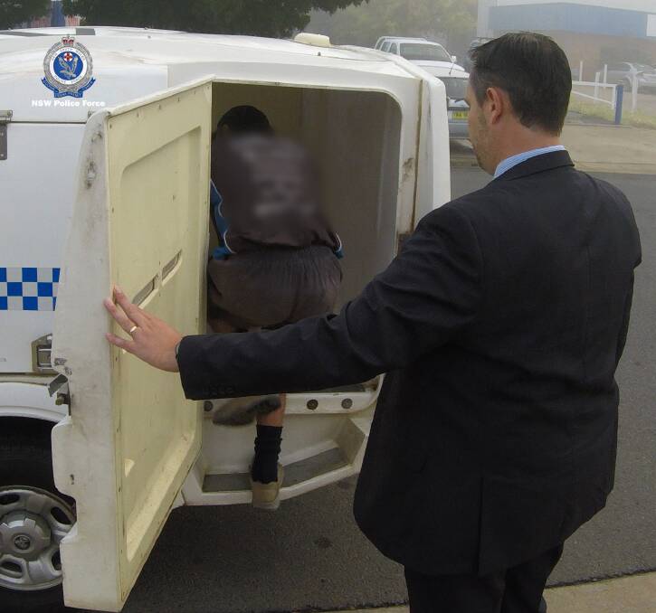 MARCH 18 ARREST: Police arrest a man accused of being involved in a major drug supply syndicate. Photo: NSW Police