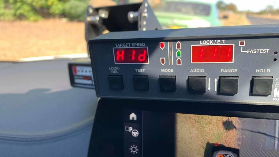 BIG MISTAKE: A speeding driver trying to get to the movies on time has paid a big price for her behaviour. Photo: NSW Police