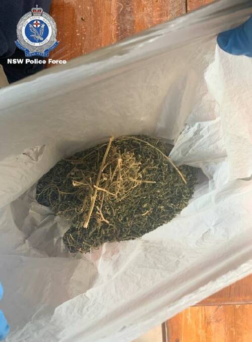 DISCOVERY: Items seized. Photo: NSW POLICE