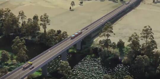 NEW BRIDGE: What the bridge is expected to look like. IMAGE: RMS/YOU TUBE