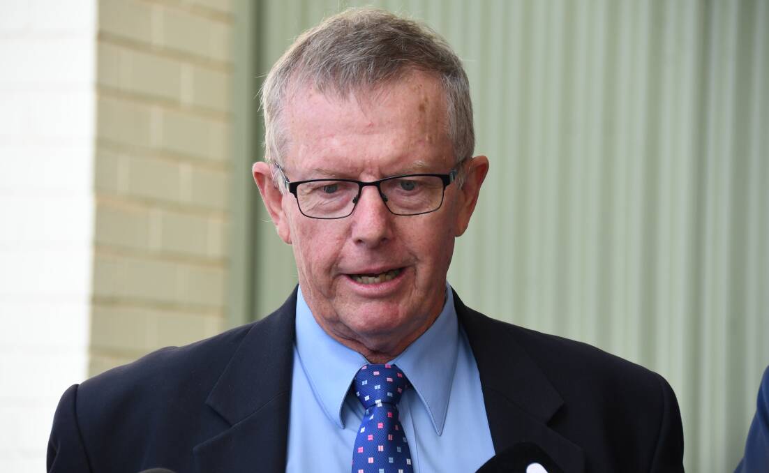 TAKING ACTION: "This is about changing attitudes to violence and helping those who think violence is an option, to stop," says Parkes MP Mark Coulton.
