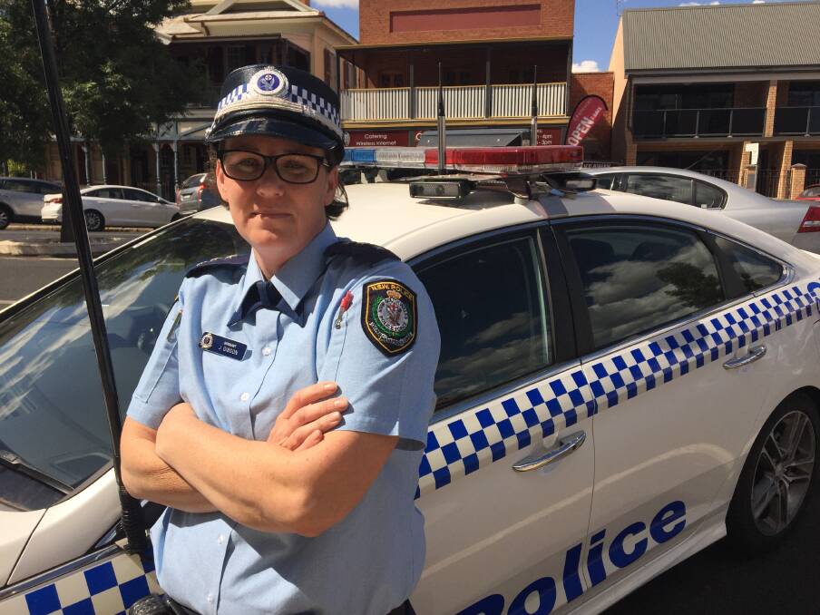 FIGHTING CRIME: Acting Orana Mid-Western Police District Inspector Jill Gibson has invited concerned community members to pick up home safety kits.