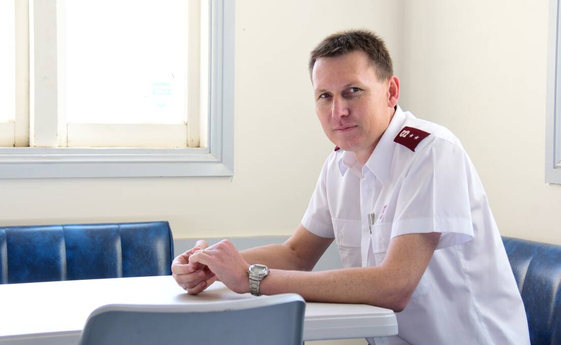 WORRIED: Salvos Captain David Sutcliffe says the need for drug and alcohol rehabilitation services in Western NSW is being "underestimated quite a lot". Photo: AMY McINTYRE